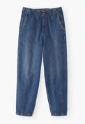 Jeans mit Ziern&auml;hten, Mittleres Vintage, webstill