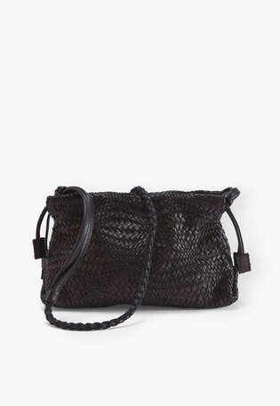 Crossbody-Tasche, Schwarz, webstill