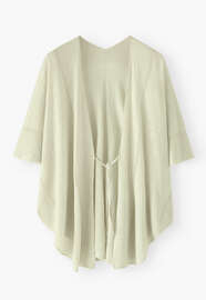 Kimono-Cardigan, Blasses Mint, webstill