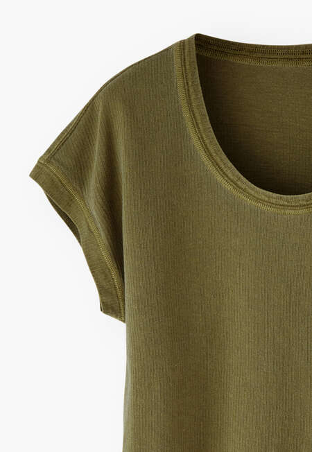 Ripp-T-Shirt, Oliv, completeTheLook