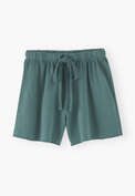 Jersey-Shorts, St&uuml;rmisches Aquamarin, webstill