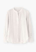 Spitzenbluse, Off-White, webstill