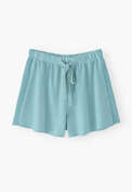 Jersey-Shorts, Blasses Himmelblau, webstill