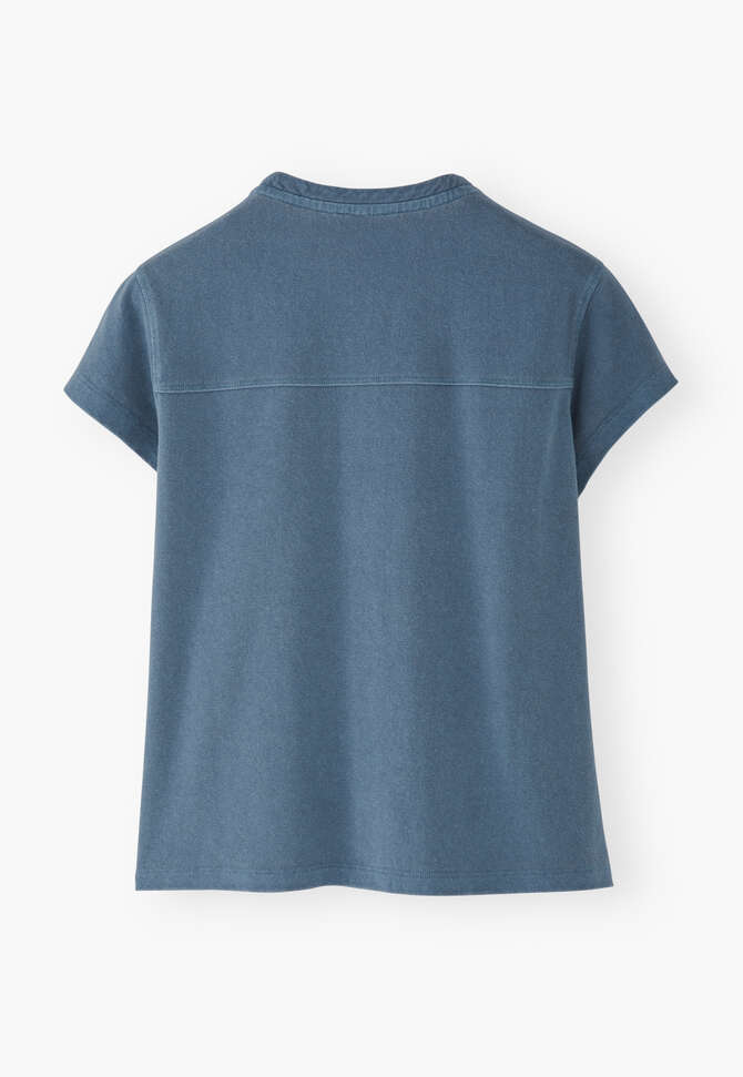 Durchgekn&ouml;pftes Oberteil, Denim, completeTheLook