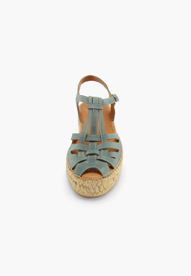 Flatform-Espadrilles, Denim, completeTheLook