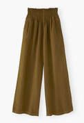 Culotte, Dunkeloliv, webstill