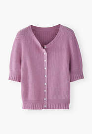 Fangmuster-Pullover, Leuchtendes Cerulean, webstill