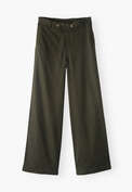 Hose mit weitem Bein, Dark forest, webstill