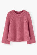 Handgestrickter Pullover, Rougeros&eacute;, webstill